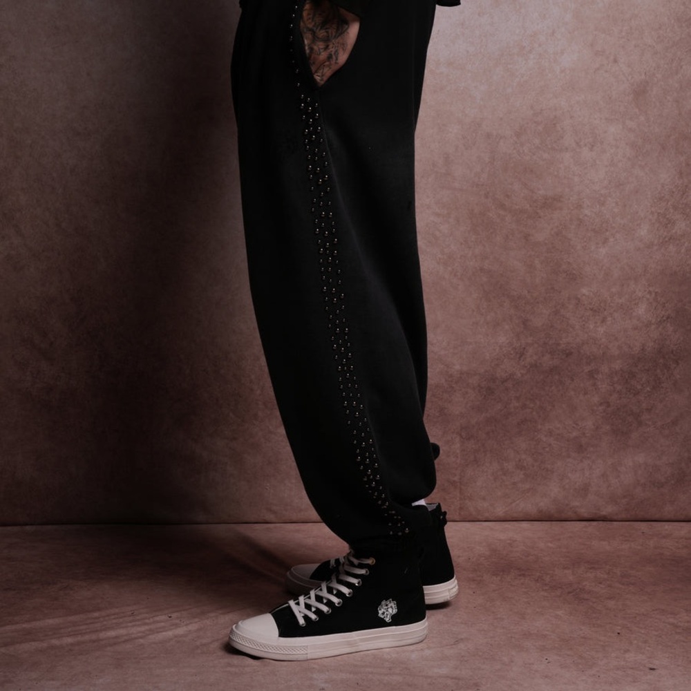 SOLD Darc Sport Black Lounger Studded Men's Pants